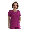 Bluza medyczna purpurowa casual premium roz. XS